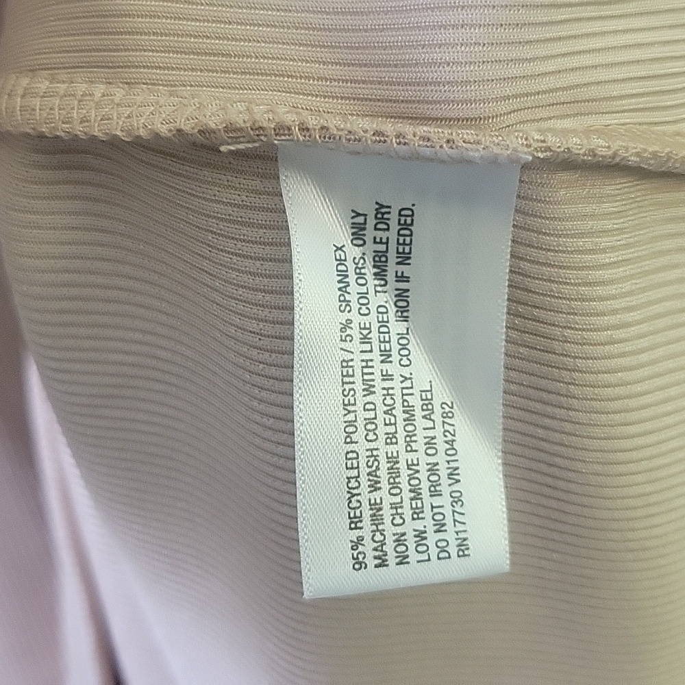 NWT- A New Day - Cream Ribbed Razerback Tank Top - Size XL - Picture 6 of 9